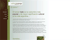 Desktop Screenshot of catadeyerbamate.com.ar